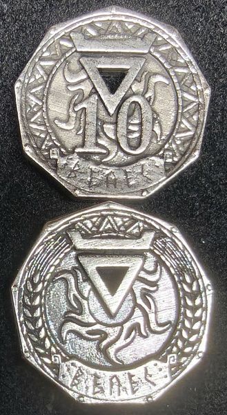 Монета Велес Veles 10 фото